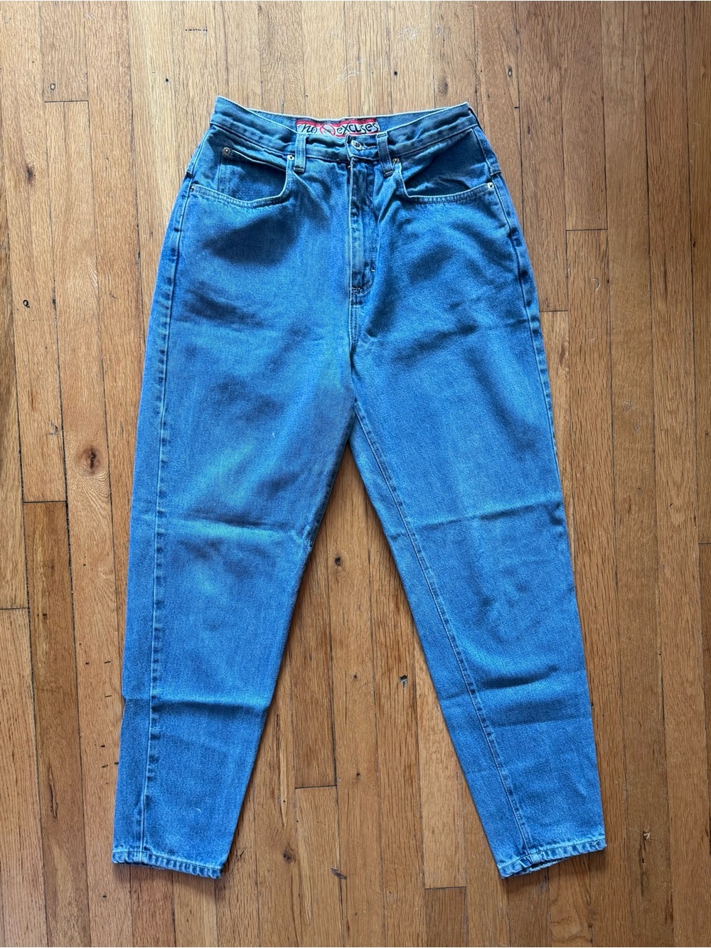 Classic High-Waist Women's Blue Jeans